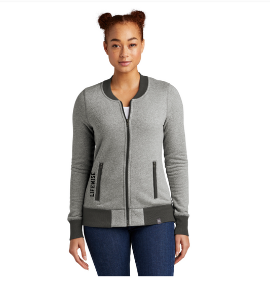 New Era Women's French Terry Full-Zip Jacket
