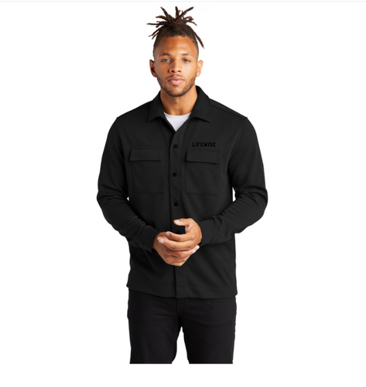 Mercer+Mettle Men's Double-Knit Snap Jacket