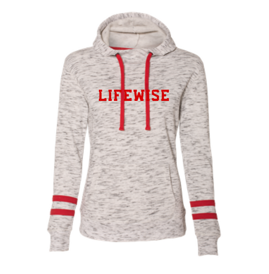 Women's Melange Fleece Hoodie