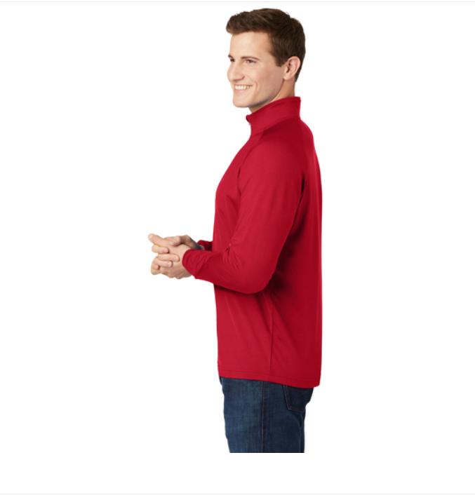 Sport-Tek Men's Sport-Wick Stretch 1/2-Zip Pullover