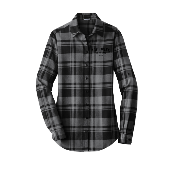 Port Authority Women's Plaid Flannel Tunic