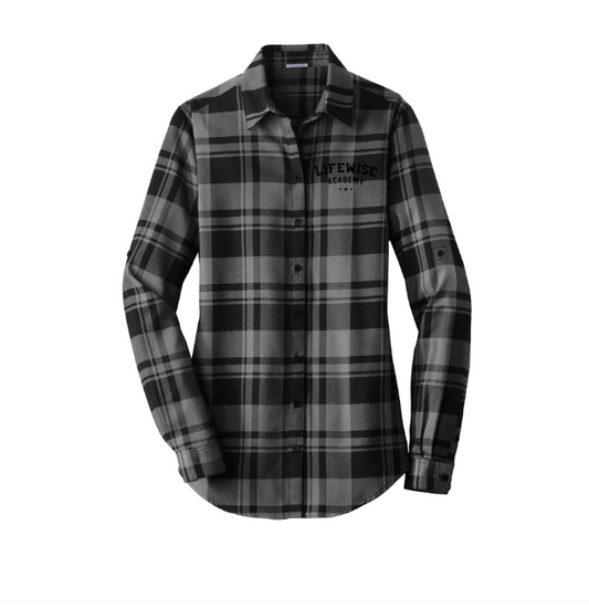 Port Authority Women's Plaid Flannel Tunic