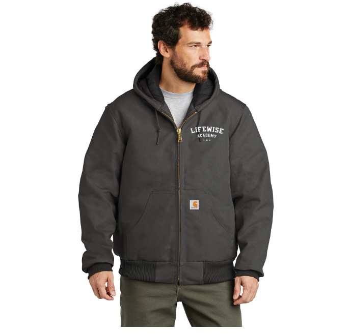 Carhartt Men's Quilted-Lined Duck Jacket