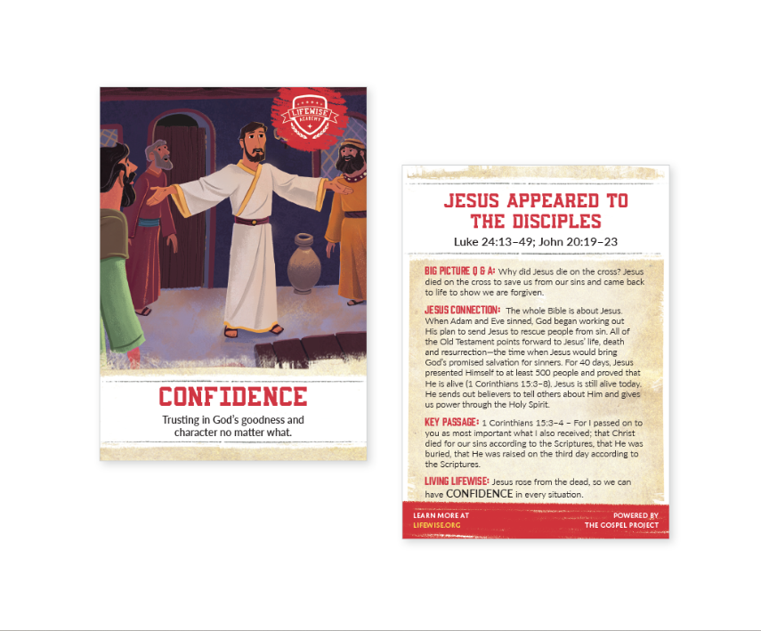 LWL 089 - Recap Card (Pack of 25) - Confidence - Luke-John