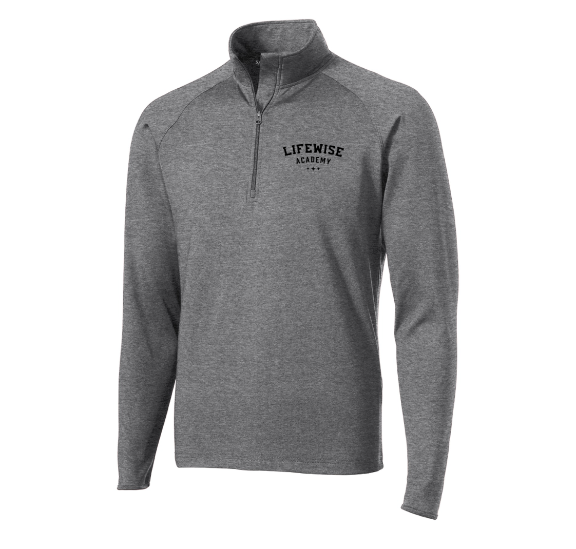 Sport-Tek Men's Sport-Wick Stretch 1/2-Zip Pullover