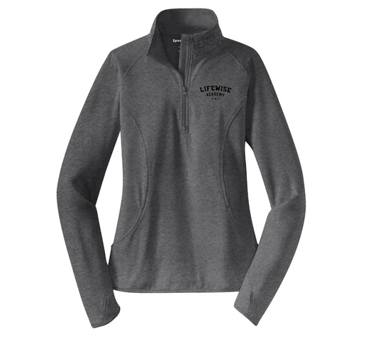 Sport-Tek Women's Sport-Wick Stretch 1/2-Zip Pullover