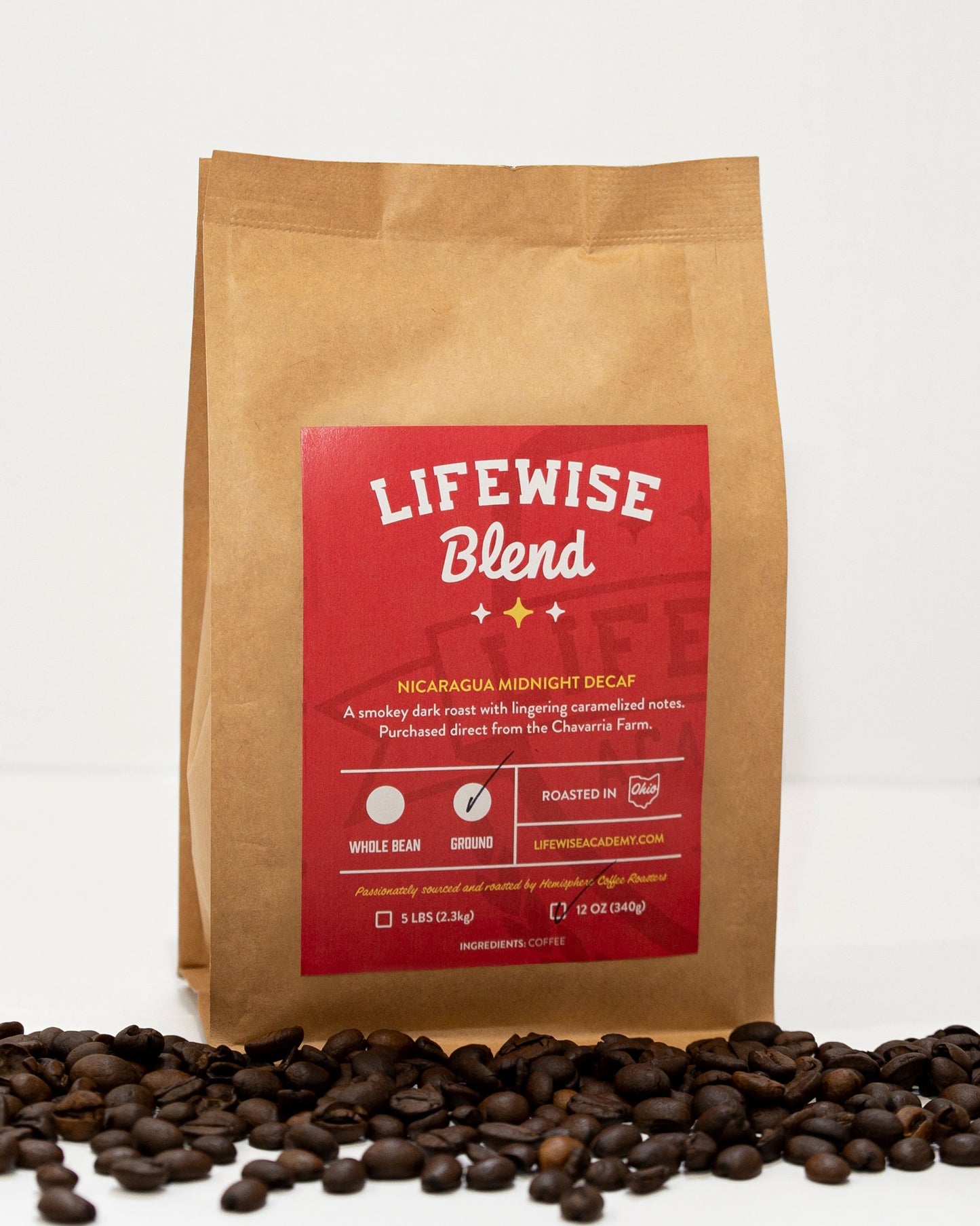 LifeWise Midnight Decaf - Dark Roast