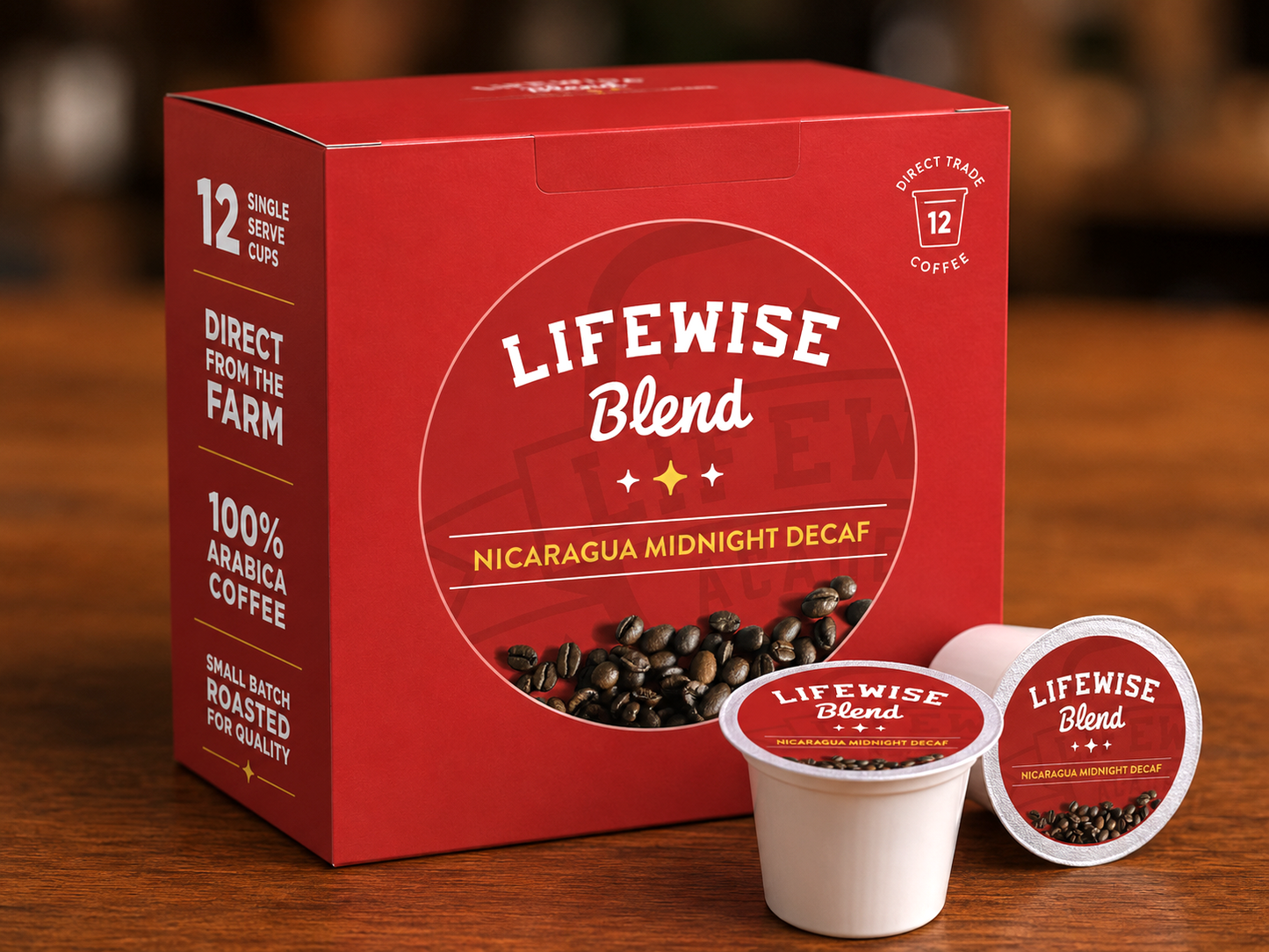 LifeWise Decaf - Dark Roast | Single Cup