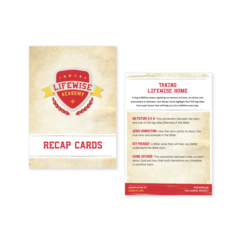 Cover – Recap Card (Pack of 25)