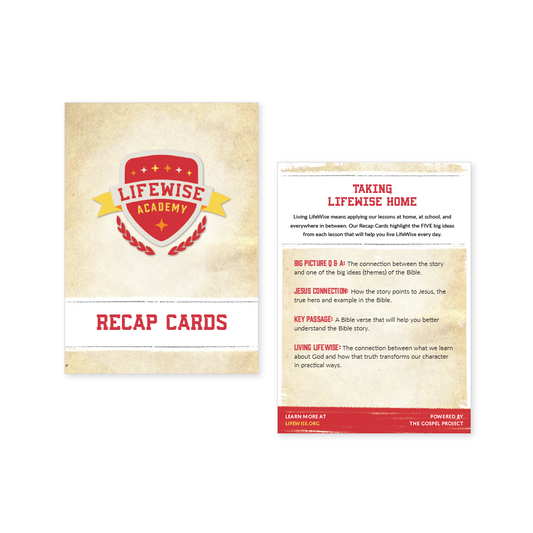 Cover – Recap Card (Pack of 25)