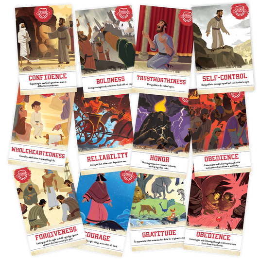 1-Year Path - Year 1 Character Qualities Laminated Posters