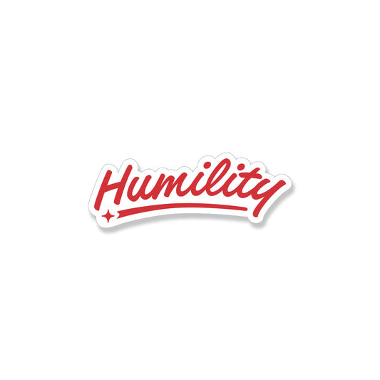 Small Decal -Humility  (Pack of 20)