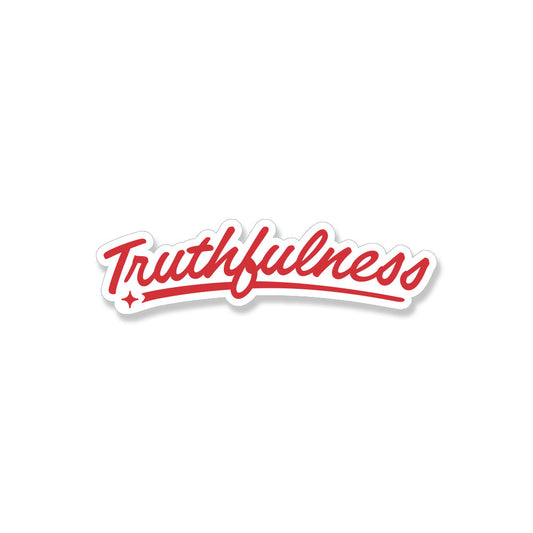 Small Decal - Truthfulness (Pack of 20)