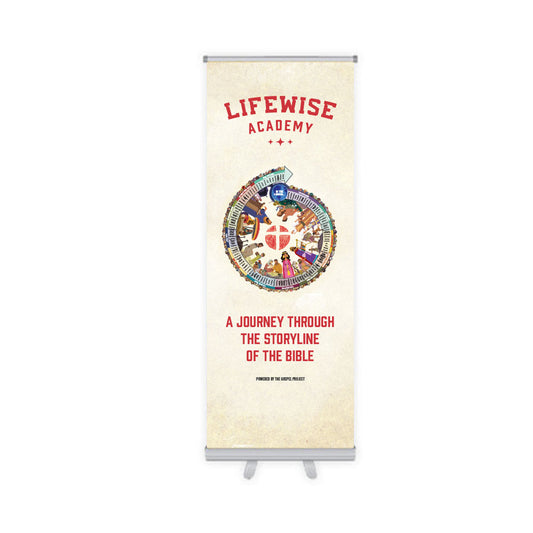 LifeWise Timeline Retractable Banner