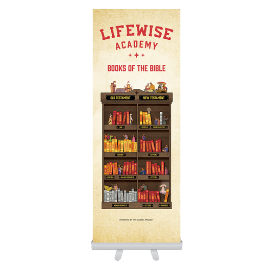 Books of the Bible Retractable Banner
