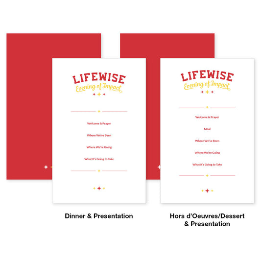 Evening of Impact Agenda