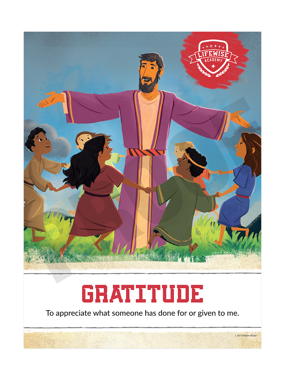 LWL 107 - Character Quality Laminated Poster