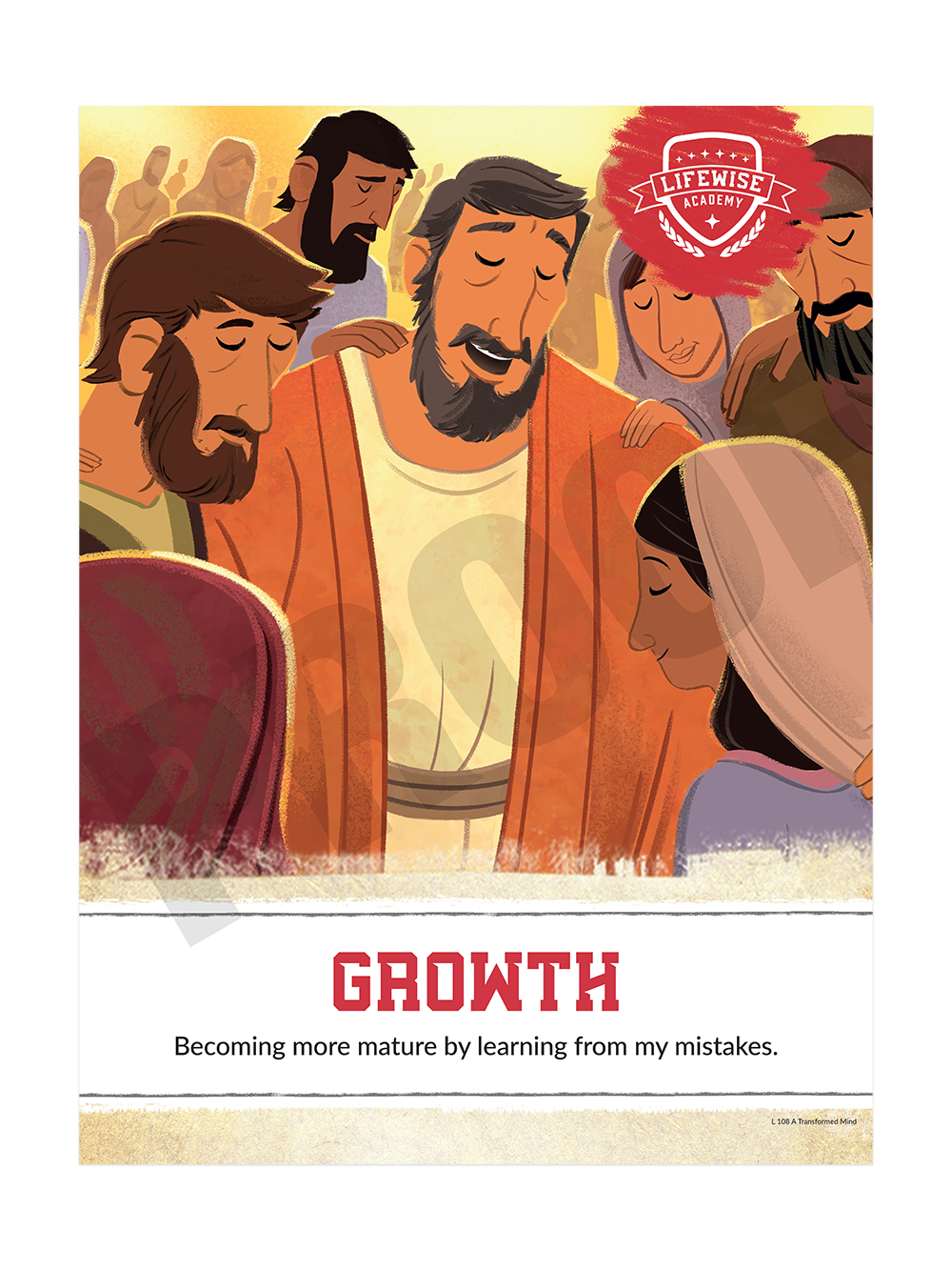 LWL 108 - Character Quality Foamboard Poster