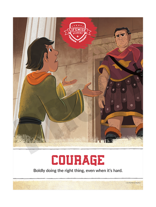 LWL 111 - Character Quality Foamboard Poster