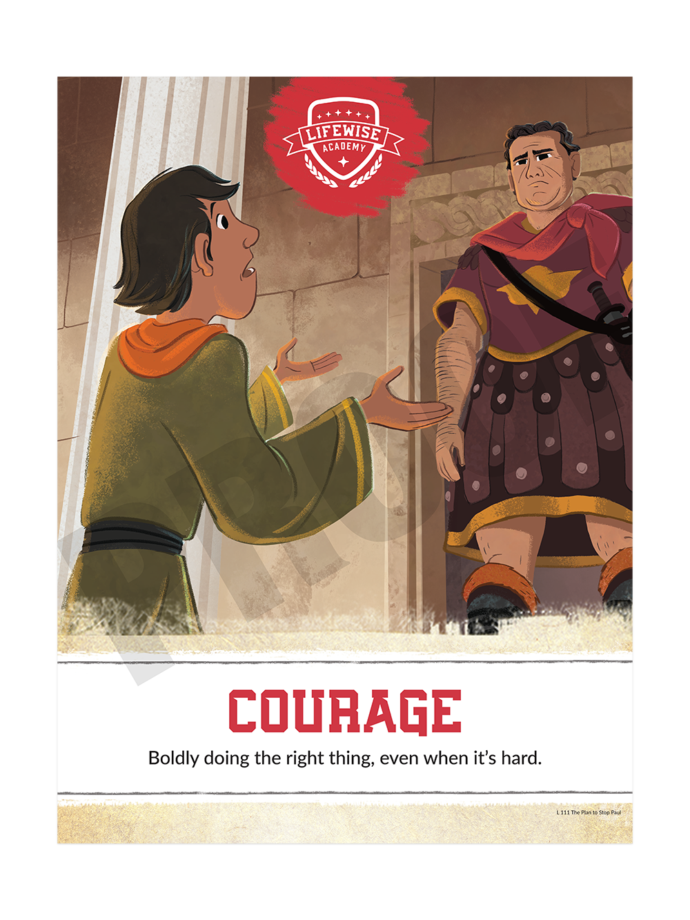 LWL 111 - Character Quality Laminated Poster