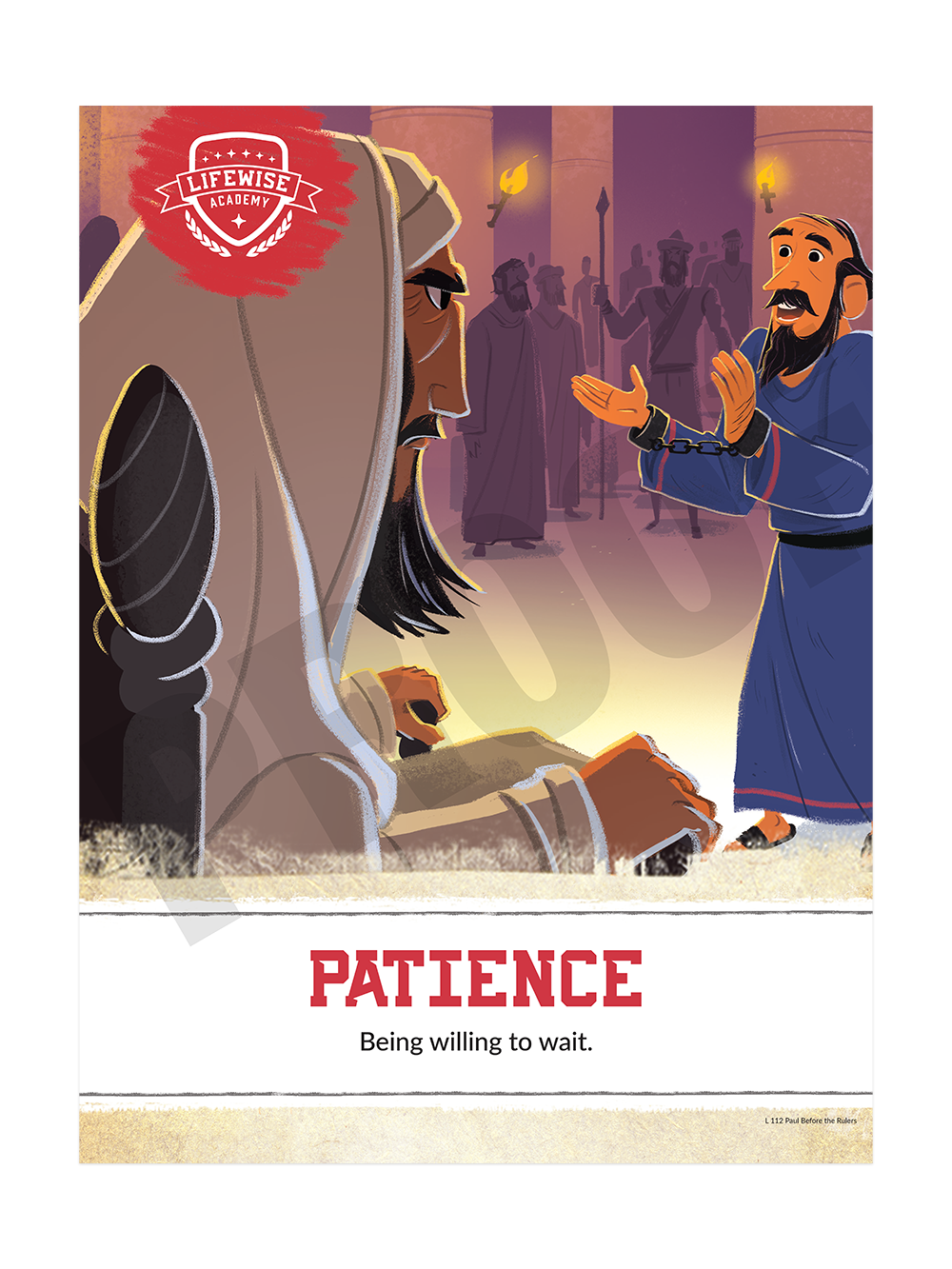 LWL 112 - Character Quality Laminated Poster