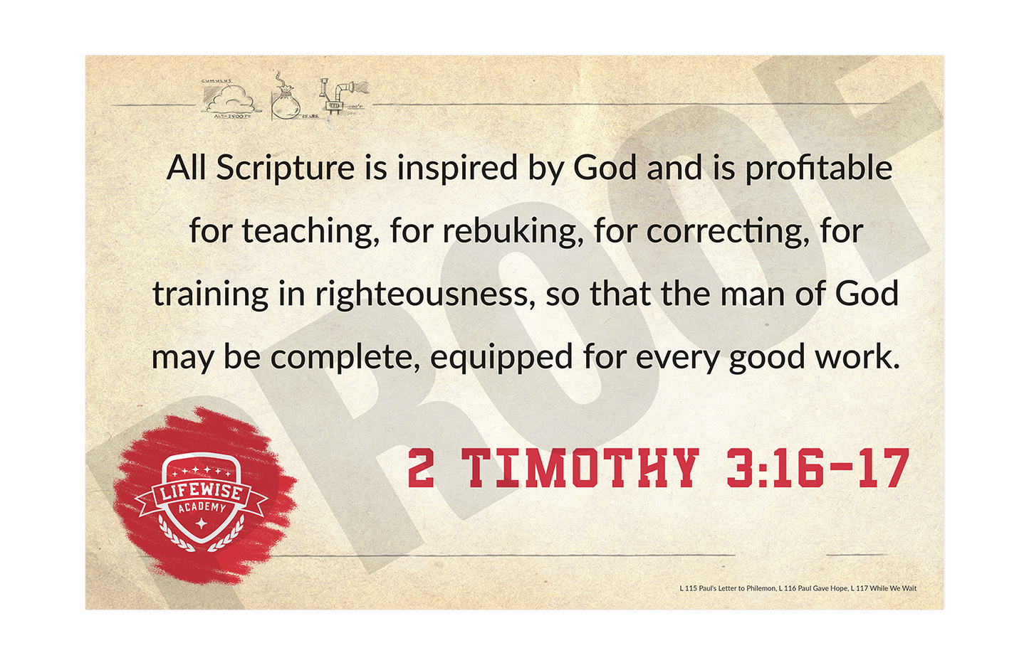 LWL 115-117 - Key Verse Laminated Posters