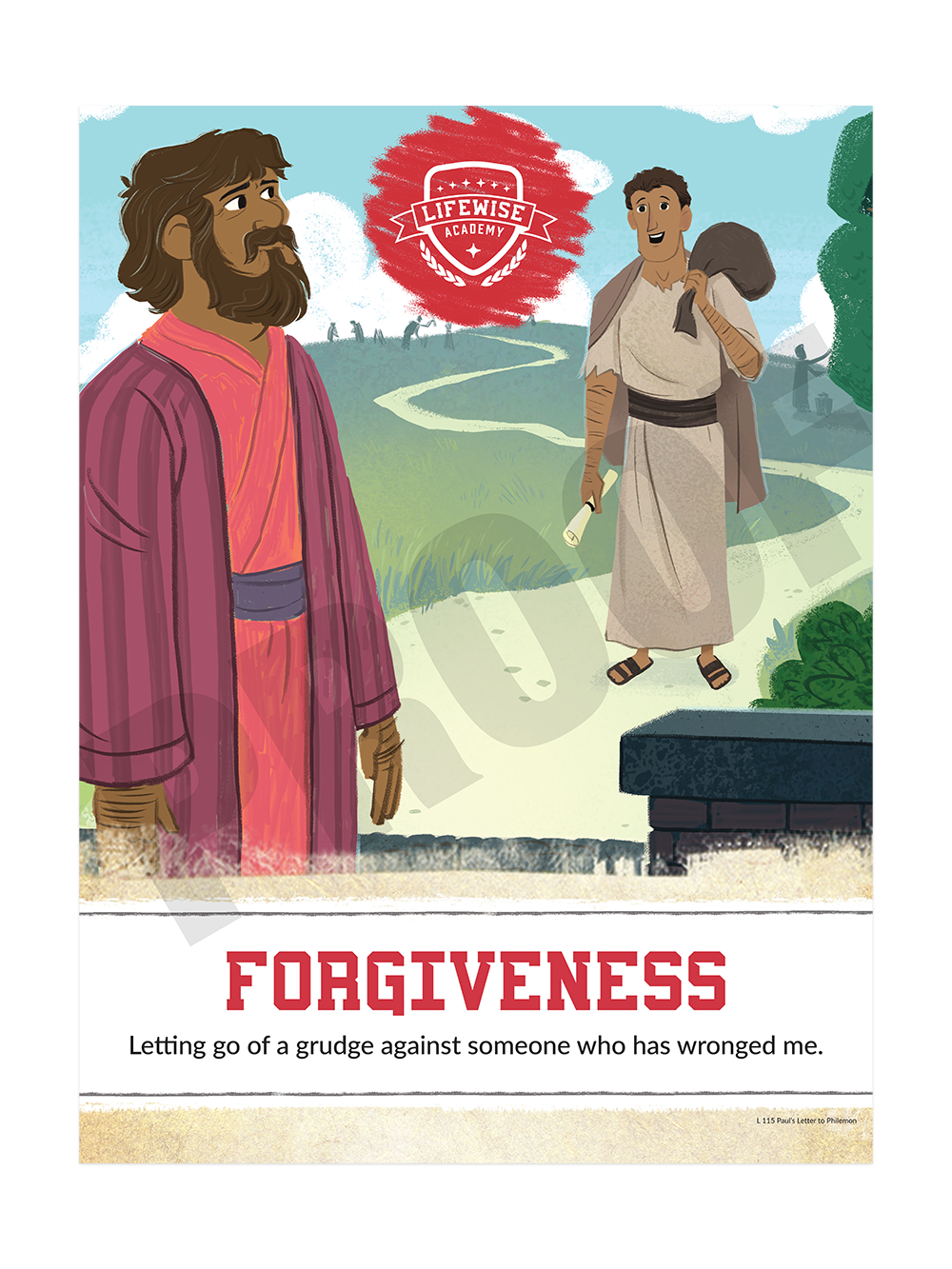 LWL 115 - Character Quality Foamboard Poster