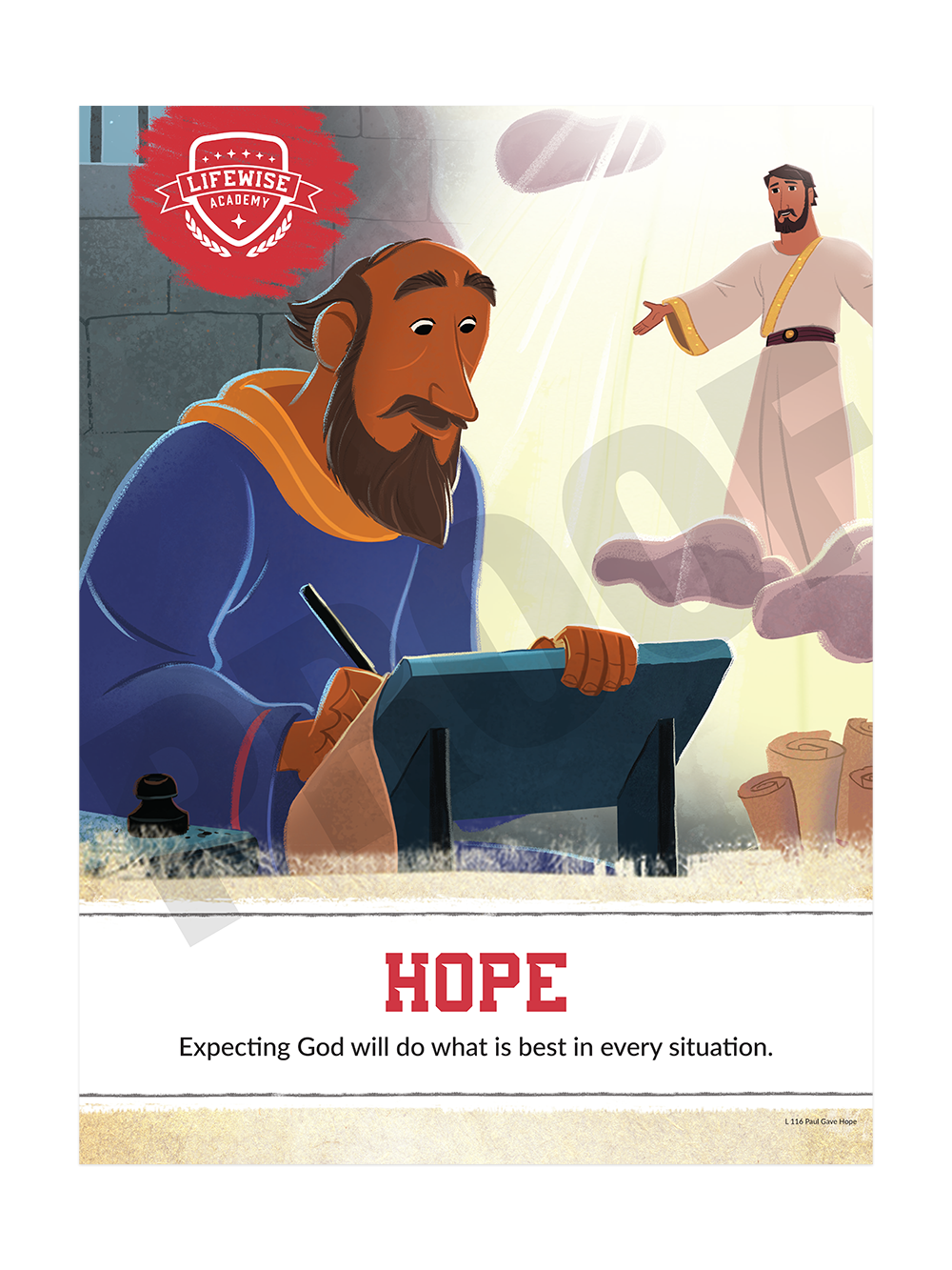 LWL 116 - Character Quality Foamboard Poster