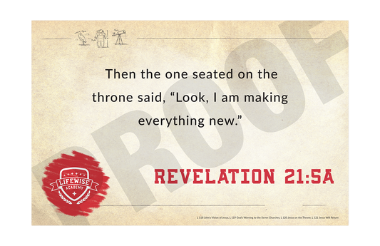 LWL 118-121 - Key Verse Laminated Posters