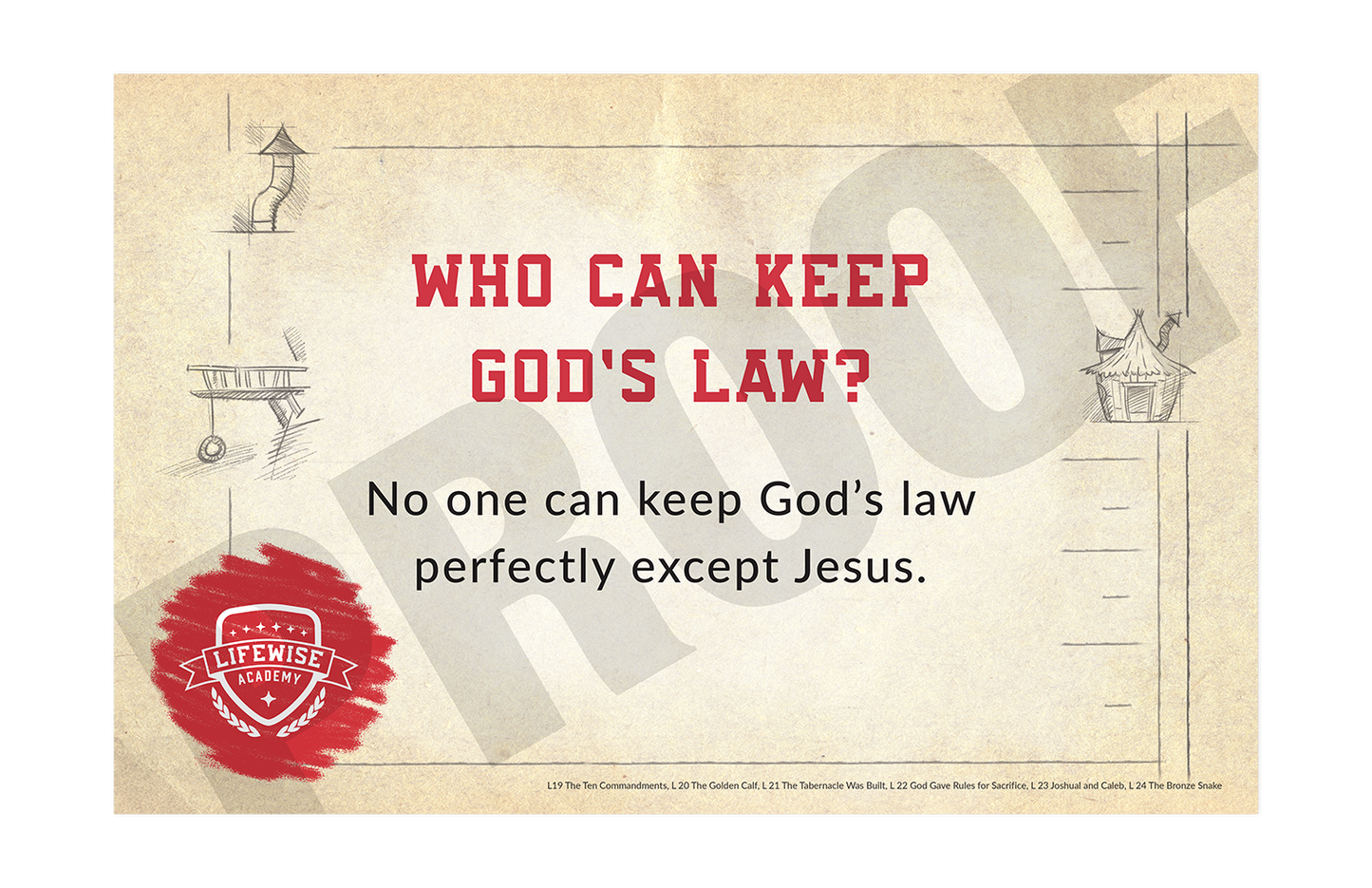 LWL 019-024 - BPQ Laminated Posters
