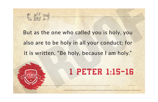 LWL 019-024 - Key Verse Laminated Posters