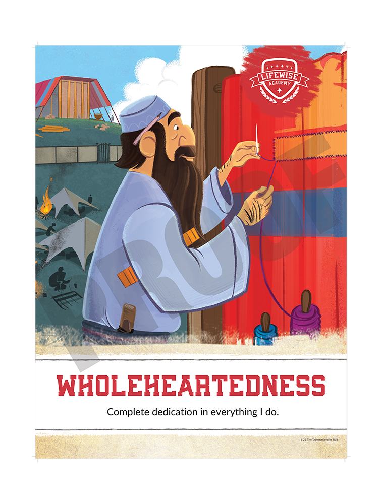 LWL 021 - Character Quality Foamboard Poster