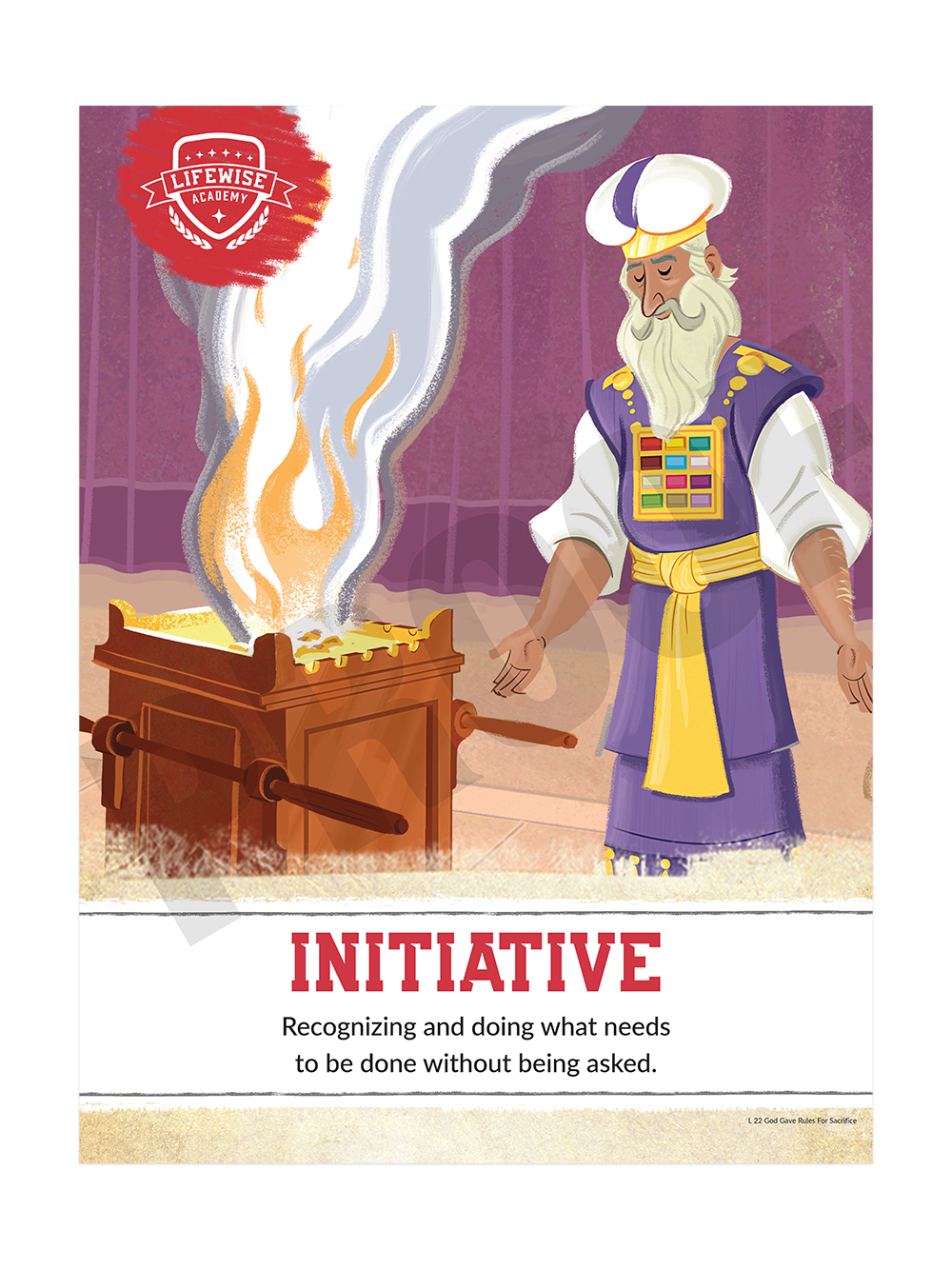 LWL 022 - Character Quality Foamboard Poster