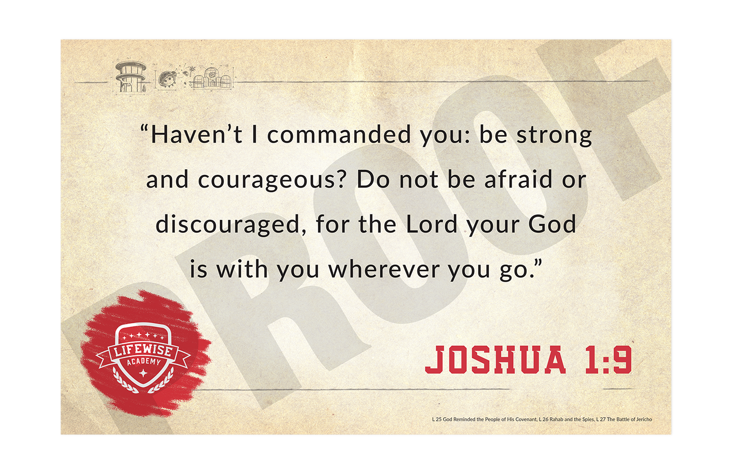 LWL 025-027 - Key Verse Laminated Posters