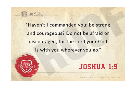 LWL 025-027 - Key Verse Laminated Posters