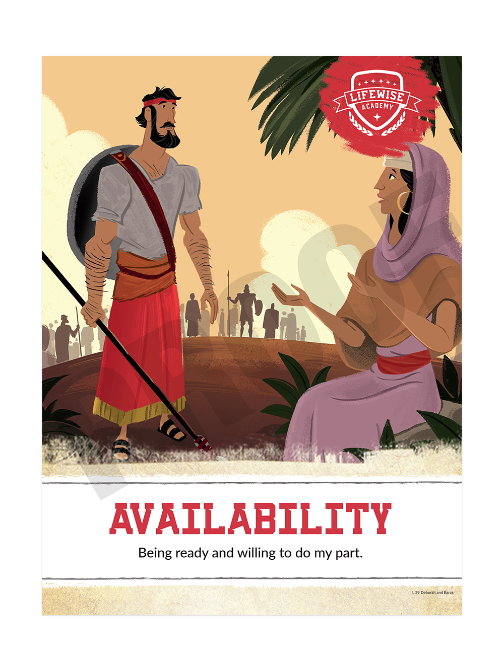 LWL 029 - Character Quality Foamboard Poster