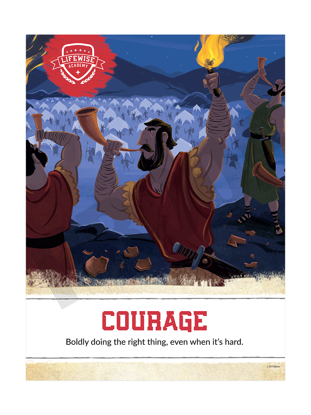LWL 030 - Character Quality Foamboard Poster