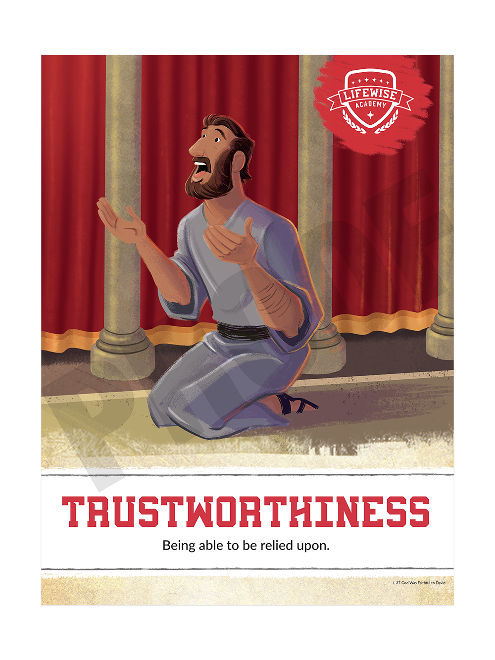 LWL 037 - Character Quality Foamboard Poster