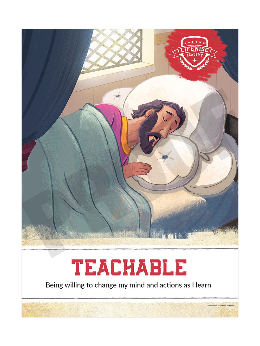 LWL 038 - Character Quality Foamboard Poster