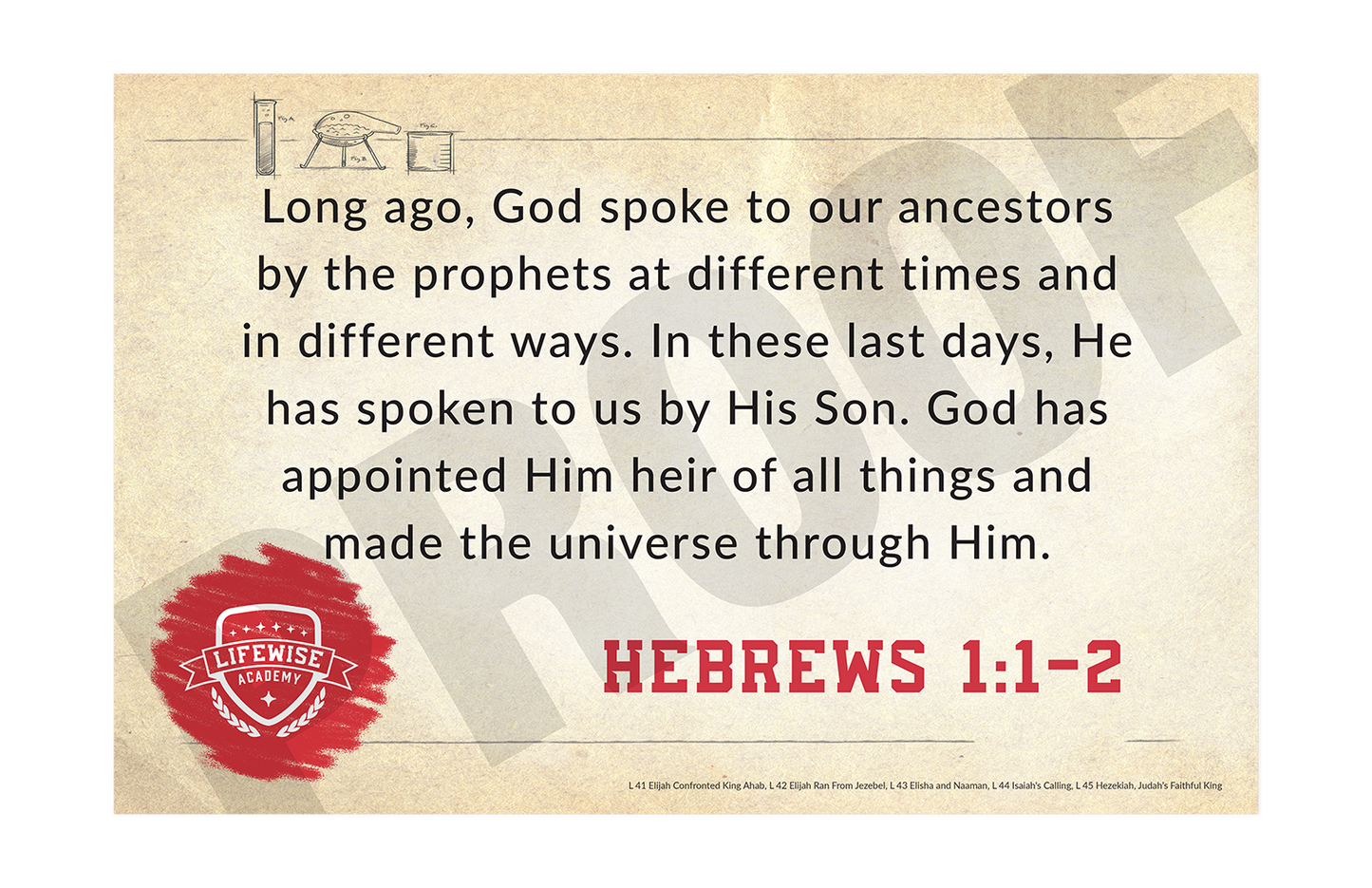 LWL 041-045 - Key Verse Laminated Posters