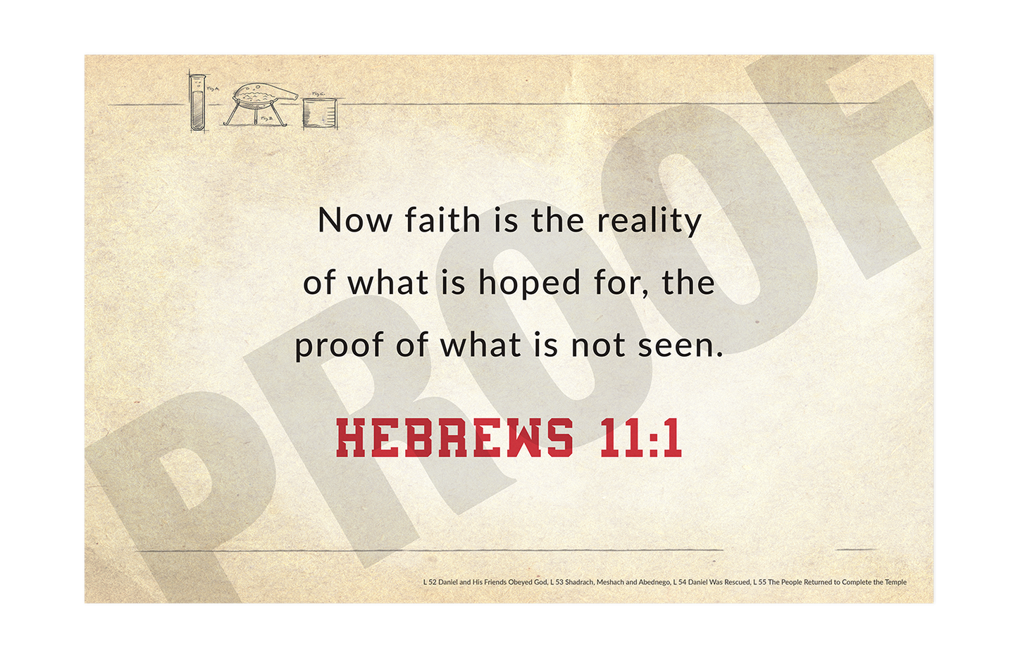 LWL 052-055 - Key Verse Laminated Poster