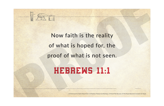 LWL 052-055 - Key Verse Laminated Poster
