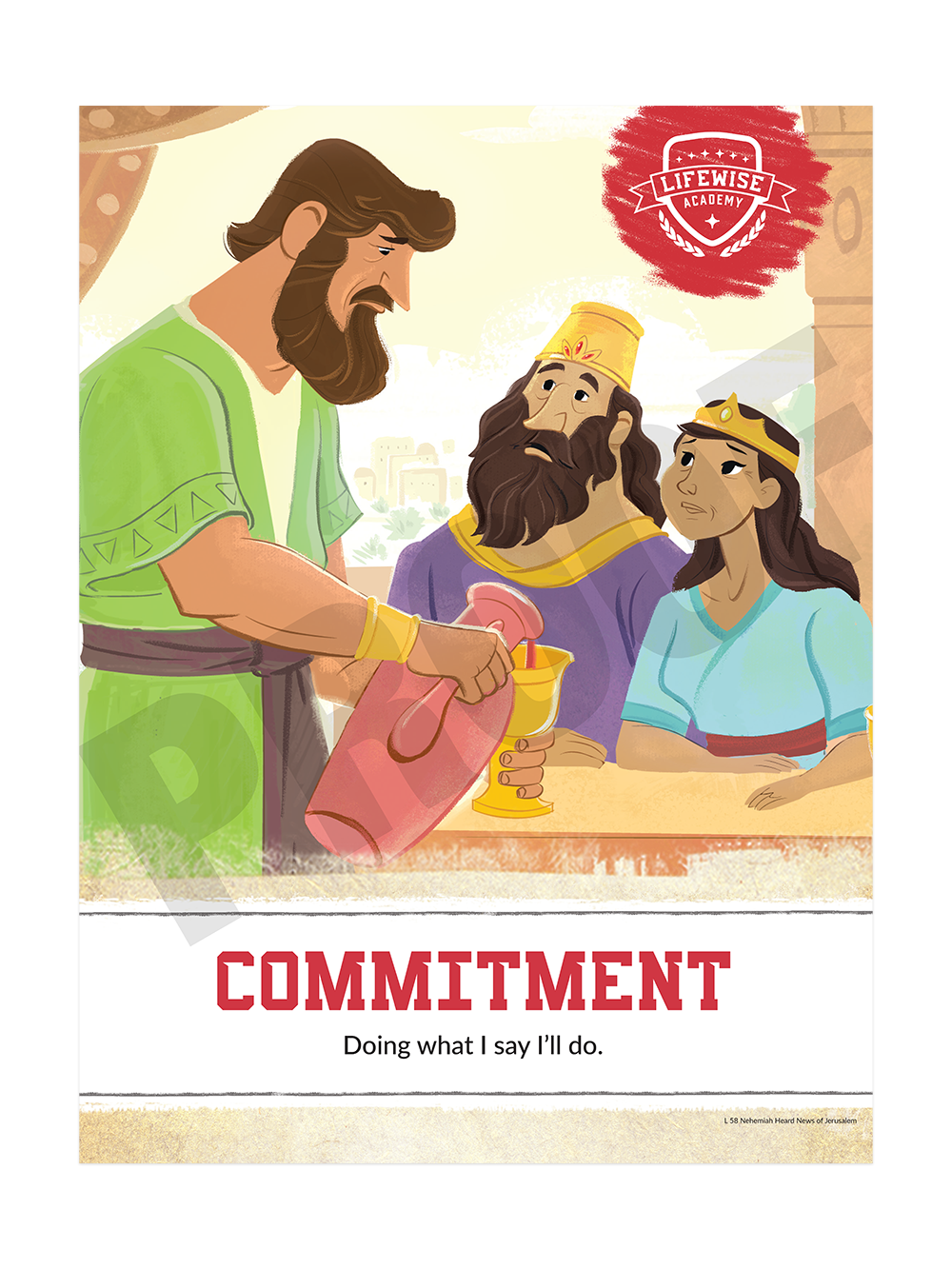 LWL 058 - Character Quality Foamboard Poster