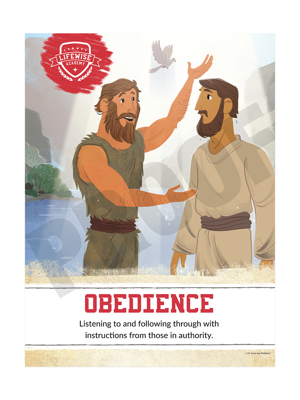 LWL 065 - Character Quality Foamboard Poster