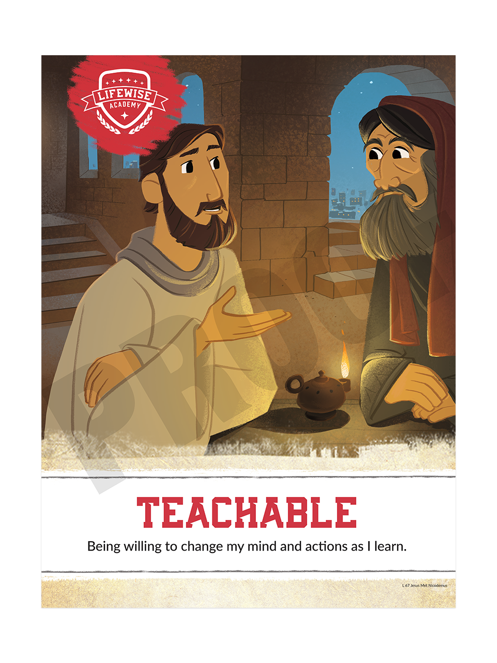 LWL 067 - Character Quality Foamboard Poster