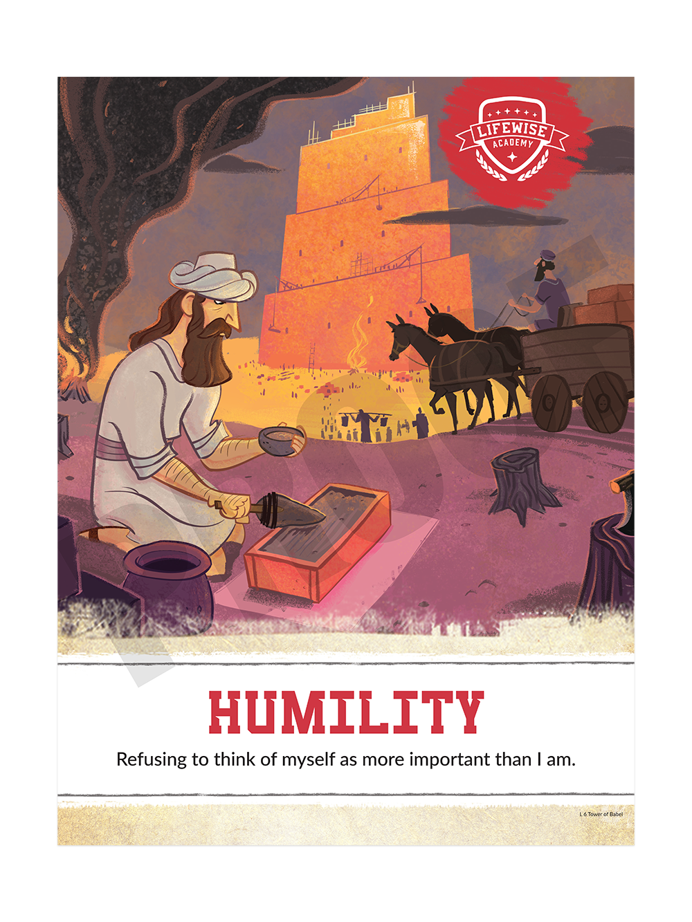 LWL 006 - Character Quality Foamboard Poster