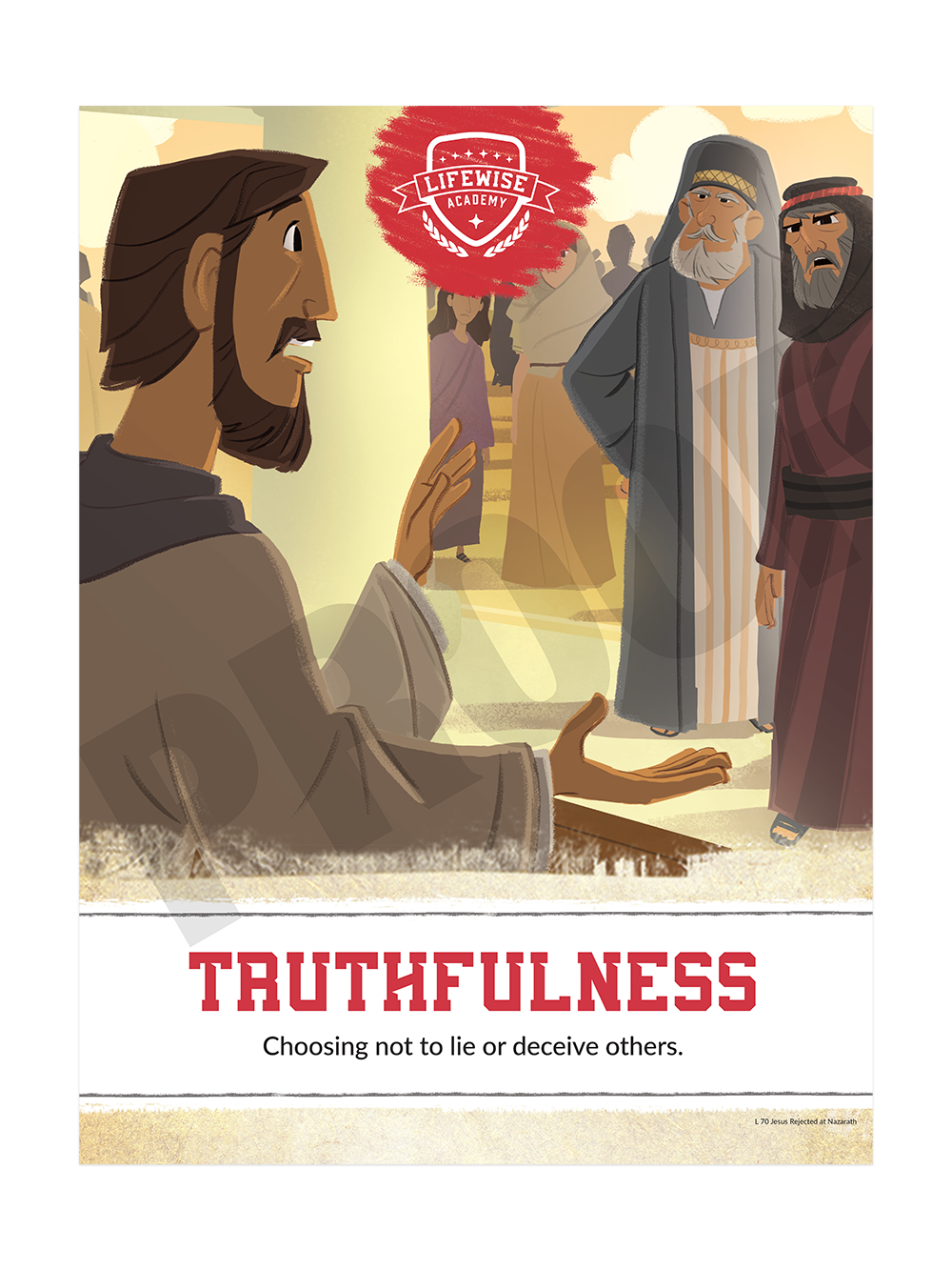 LWL 070 - Character Quality Foamboard Poster