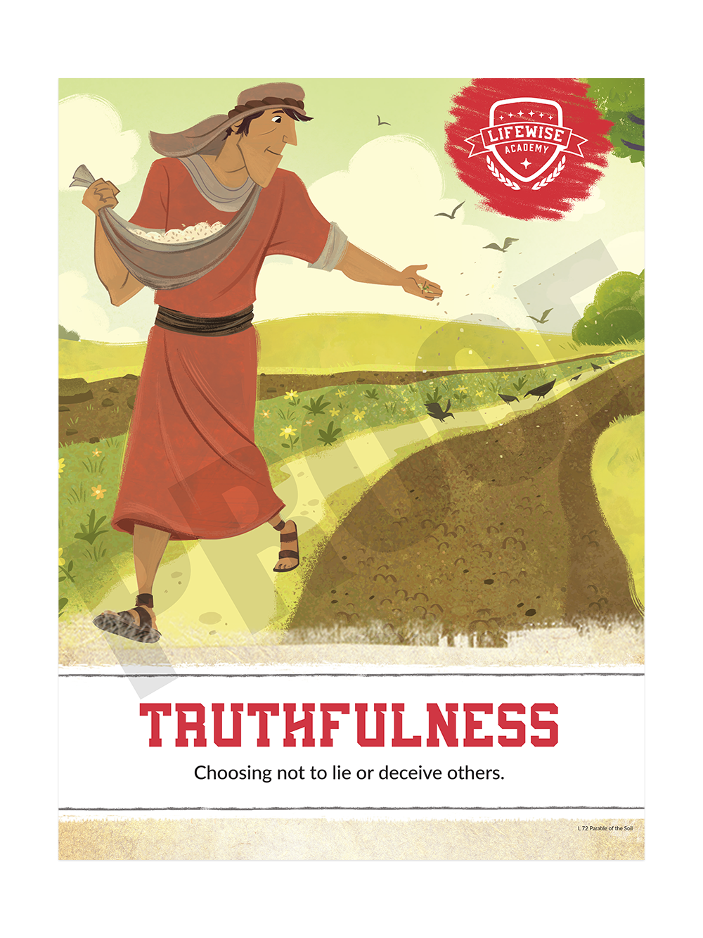 LWL 072 - Character Quality Foamboard Poster