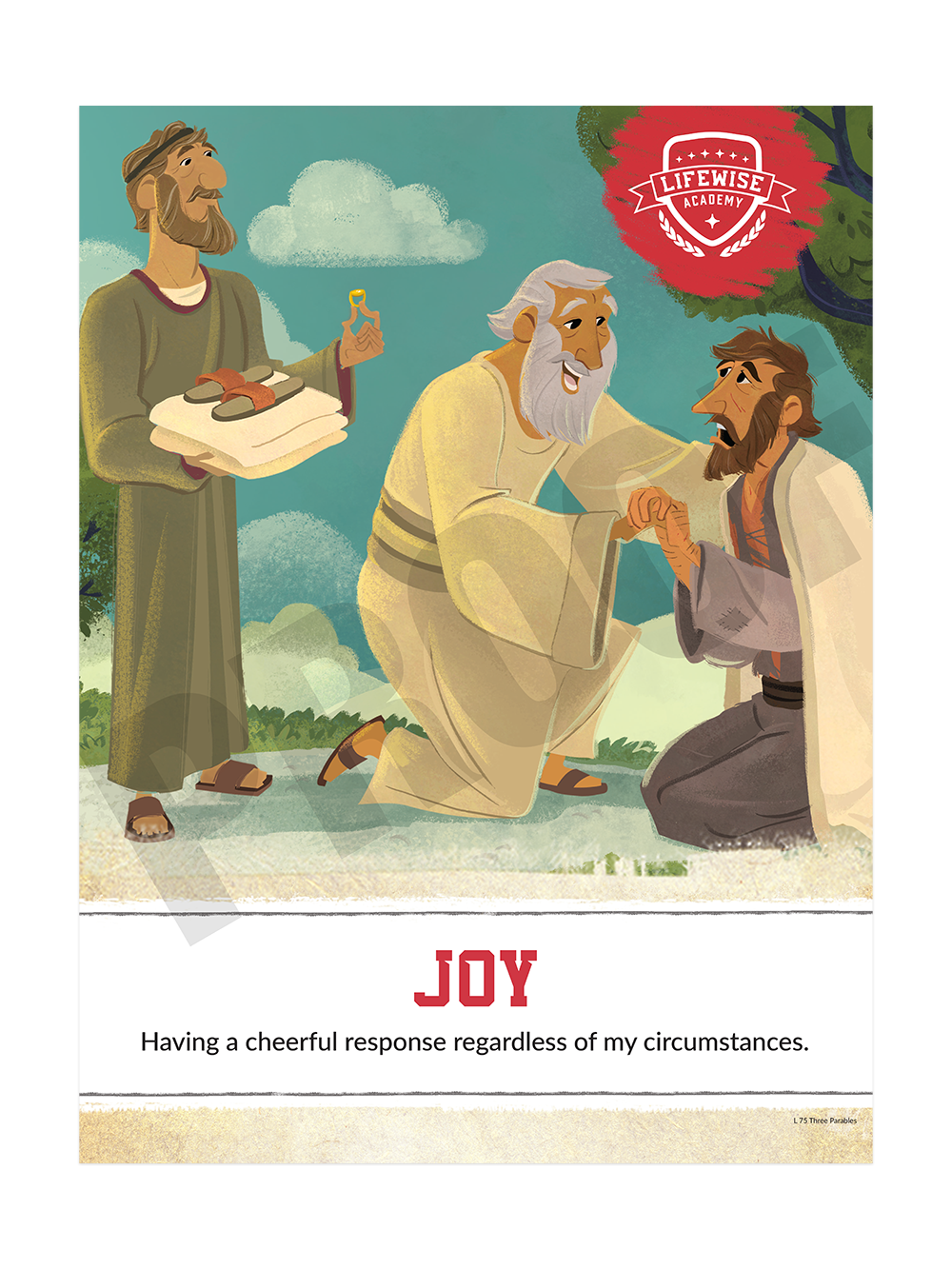 LWL 075 - Character Quality Foamboard Poster