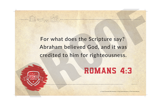 LWL 007-009 - Key Verse Laminated Posters